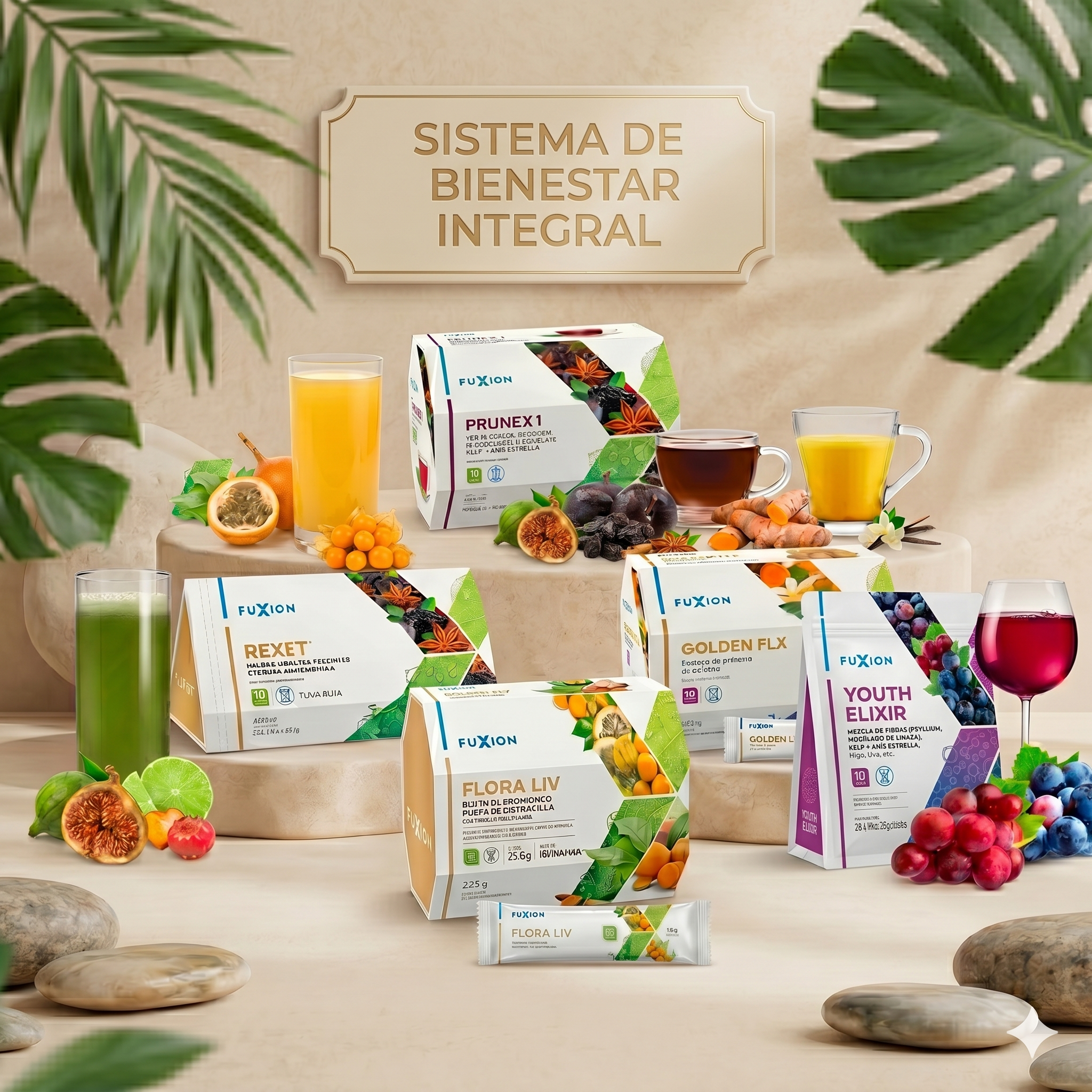 ADVANCED GUT + RECOVERY SYSTEM - FLORA LIV - REXET - YOUTH ELIXIR - GOLDEN FLX - PRUNEX